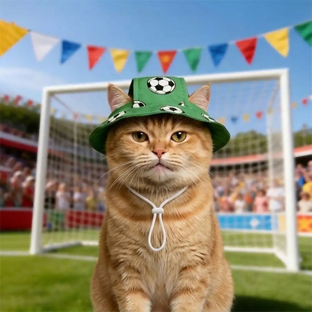 шапка для питомца с футбольным рисунком 2026 - $15.99 –P10