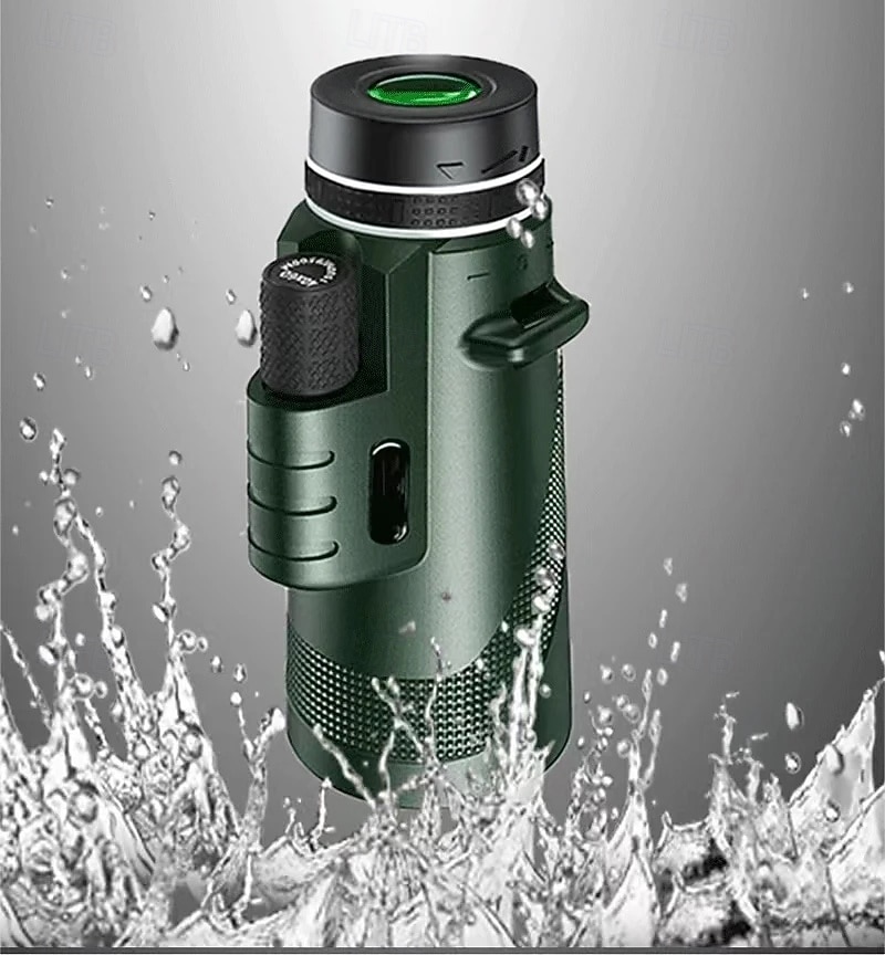 12x50 High Power Monocular Telescope with Smartphone Adapter and Tripod, BAK4 Prism FMC Lens Waterproof Monocular for Adults, Bird Watching Hunting Camping Wildlife Hiking Traveling 2026 - $22.99 –P4