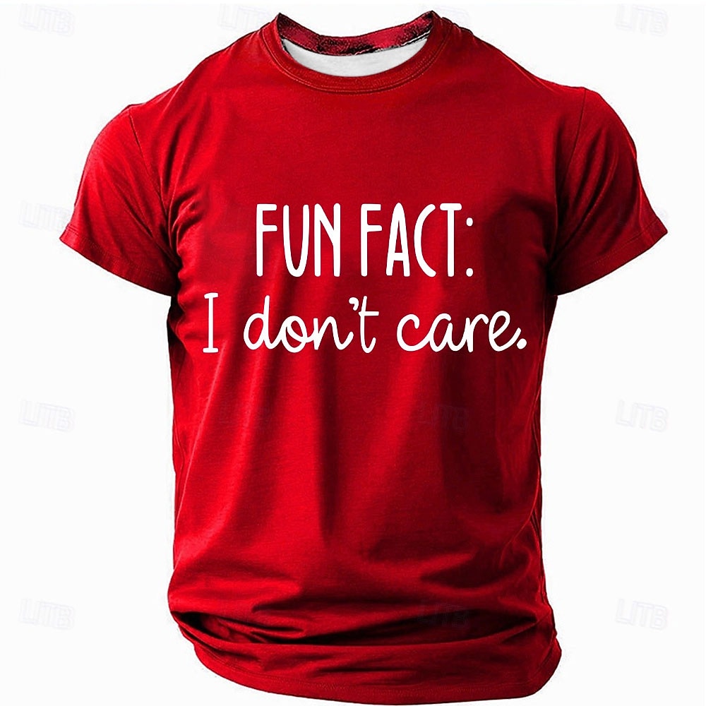 Férfi Vicces szleng Póló Rövid ujjú póló 3D nyomtatás Terített nyak Ing Divat Napi Napi Utca Rubin Nyár Tavasz Ruházat S M L XL XXL XXXL 2026 - $18.99 –P7