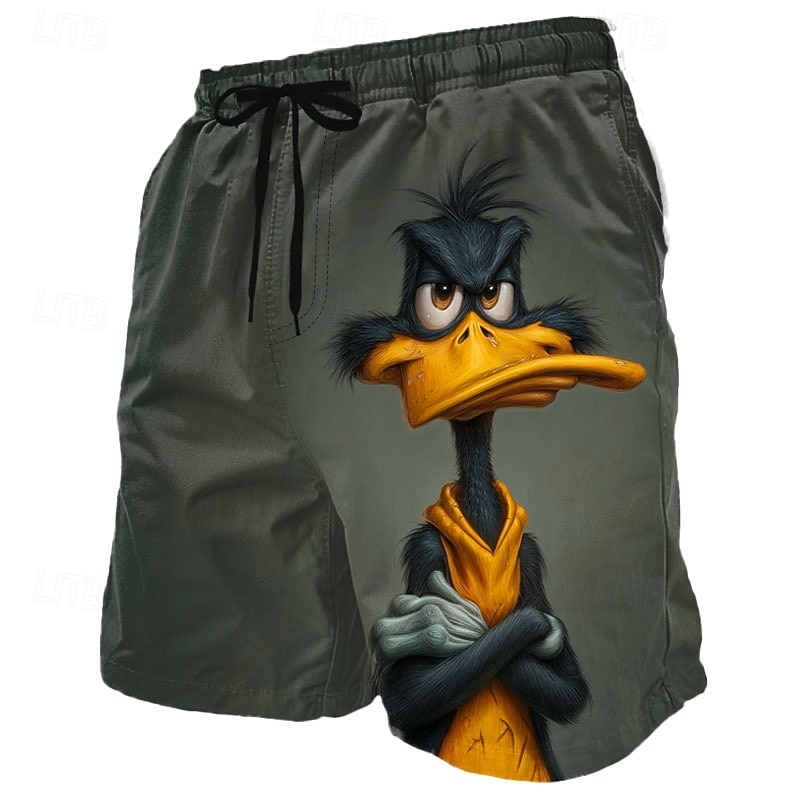 Per uomo Divertente Anatra animali dei cartoni animati Costumi da bagno Costumi da bagno Pantaloncini da bagno Pantaloncini da Surf Misura del girovita medio Hawaiano Vacanza al Mare Tasche Laterali del 2026 a $20.99 –P3