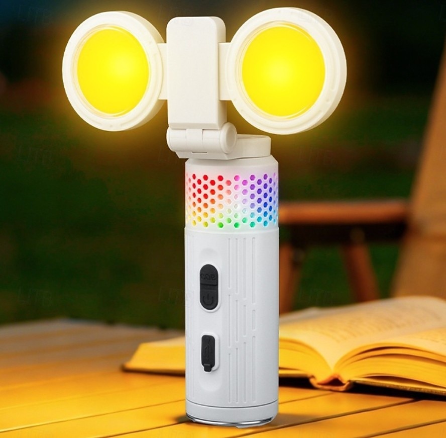 2026年 キャンプ用COB懐中電灯、充電式、作業灯、RGBアンビエントモード、アウトドアキャンプ、バックパッキング用 & 緊急  コレクション – $35.99 –P1