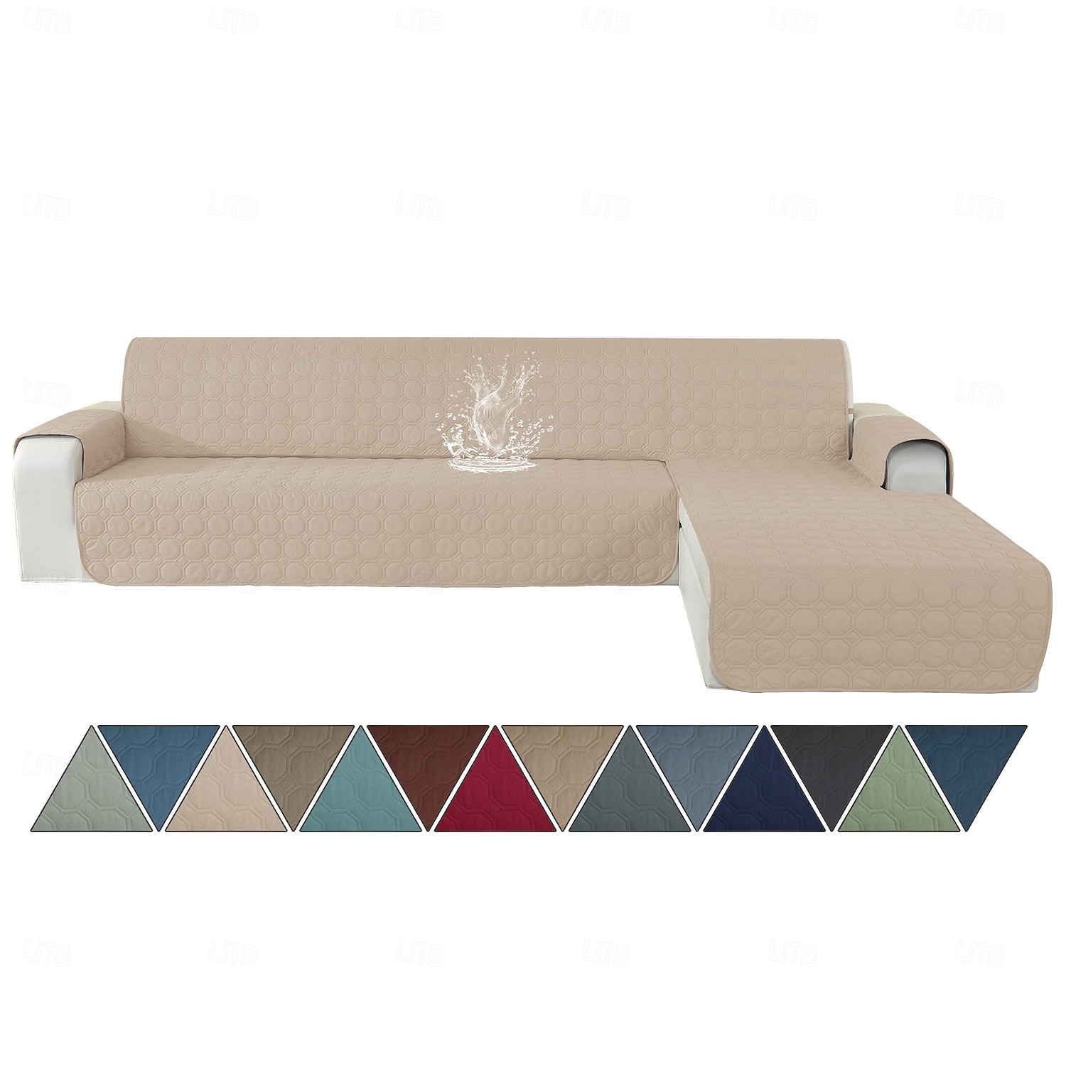 vedenpitävä lemmikkisohvamatto, koko vuoden liukumaton lepotuolin päällinen, moderni minimalistinen sohvansuoja koirille ja kissoille 2026 - $75.99 –P11