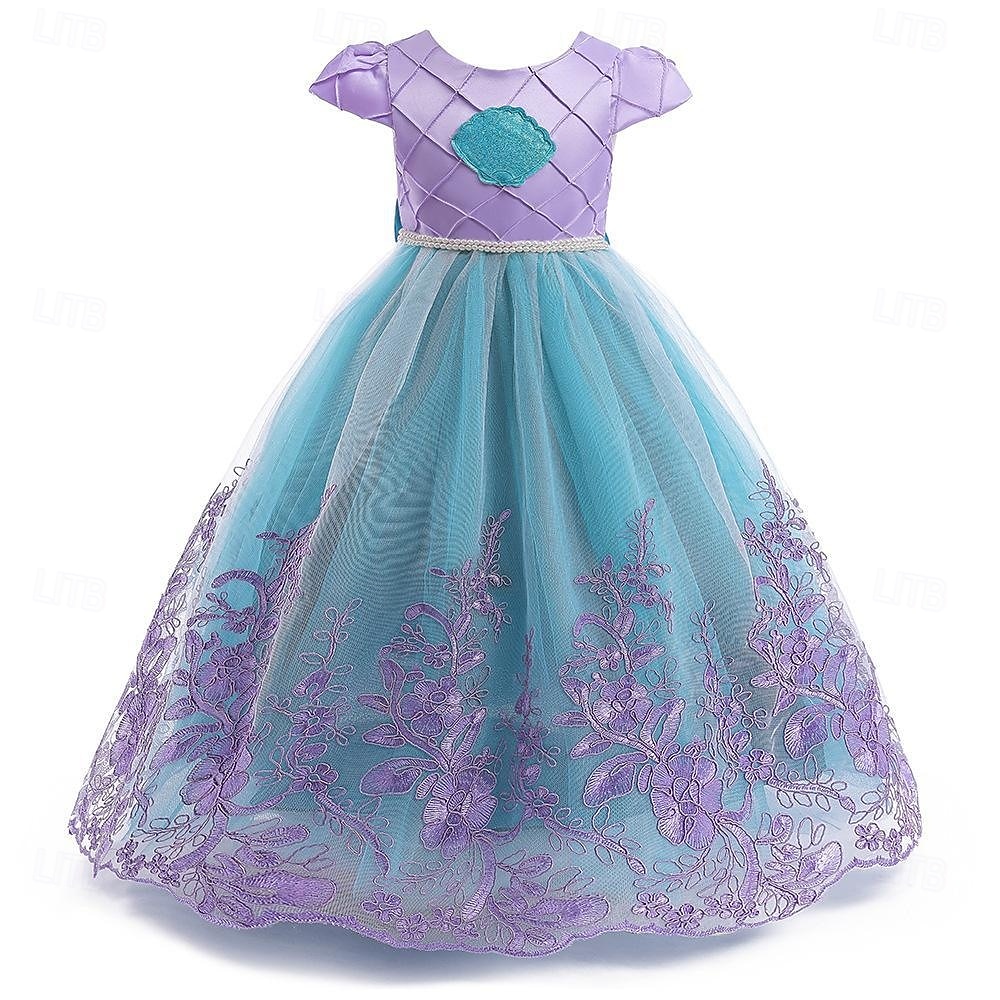 Princess Dress Cosplay Costume Outfits Movie Fashion Cute for Girls' Kid's Masquerade Daily Ceremony Comic Con 2026 - $37.99 –P12