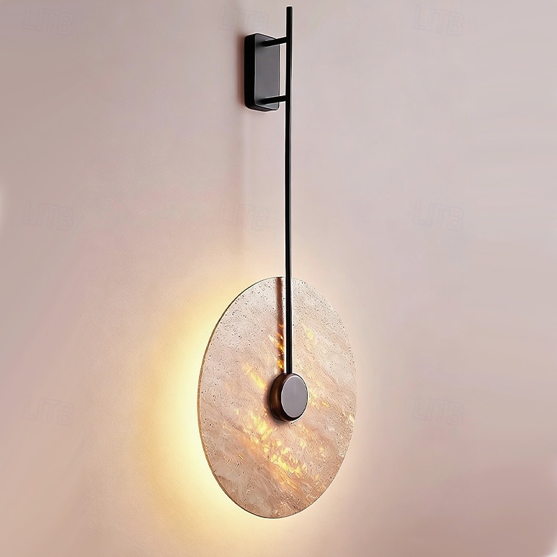 Kinkiety do sypialni, montowane przy łóżku, lampa z kamiennym kloszem, industrialne, podłączane na stałe do sypialni, salonu i hotelu, 110-240 V 2026 - $268.79 –P7