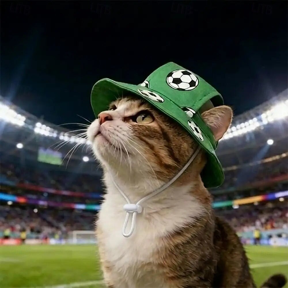 шапка для питомца с футбольным рисунком 2026 - $15.99 –P8