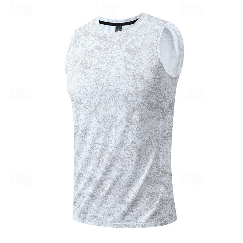 Homme Débardeur Gilet Sous-Vêtements T-shirt sans manches Sans manches Col ras du cou Été Printemps Uni Mode Léger Classique Séchage Rapide Salle de sport Rue Sports Bleu Blanche bleu marine T-shirt de 2026 ? $20.99 –P8