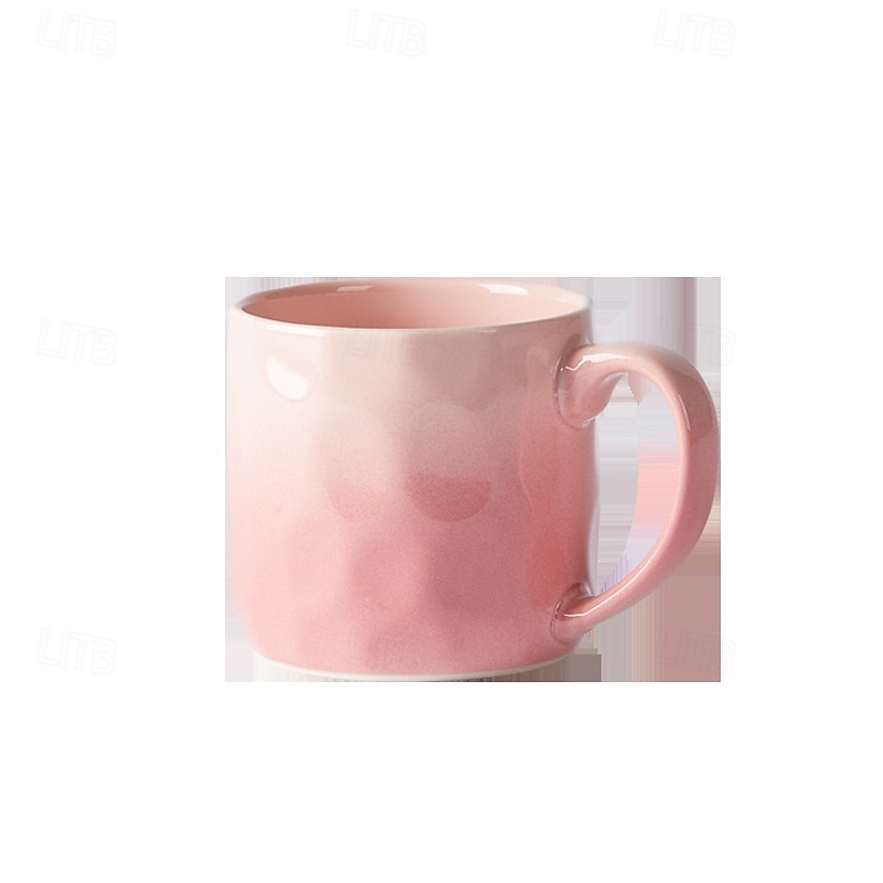 1 st högestetisk keramisk mugg, elegant vattenkopp för hushållet, parets frukostkaffekopp, kontorsmugg, perfekt för dagligt bruk 2026 - $13.49 –P5