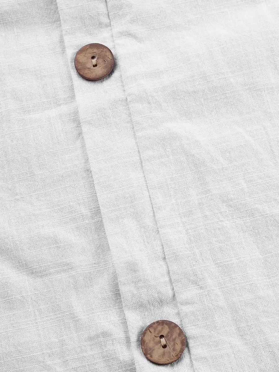 Damen Bluse Hemd aus Leinenimitat Knöpfe Einfarbig Stilvoll Basic Lässig Halbarm Rundhalsausschnitt Normale Oberteile Täglich Blau Schwarz Weiß Armeegrün Rote Sommer Frühling Herbst 2026 - $21.99 –P9