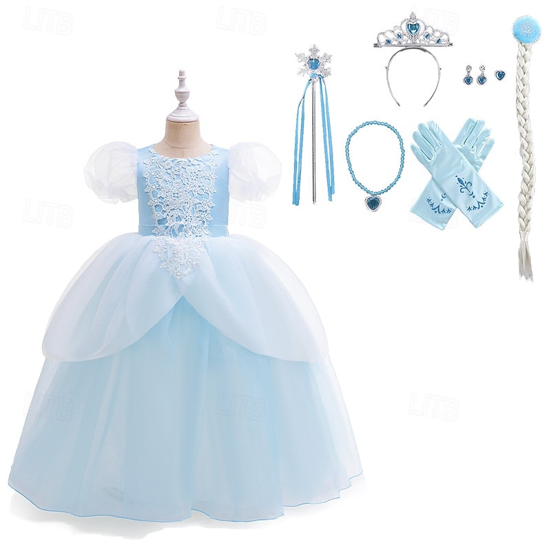 Strega magica Principessa Vestito Costume Cosplay Abiti Film Moda Carino Tutù for Ragazze Bambini Mascherata Quotidiano Feste Anniversario del 2026 a $43.99 –P1