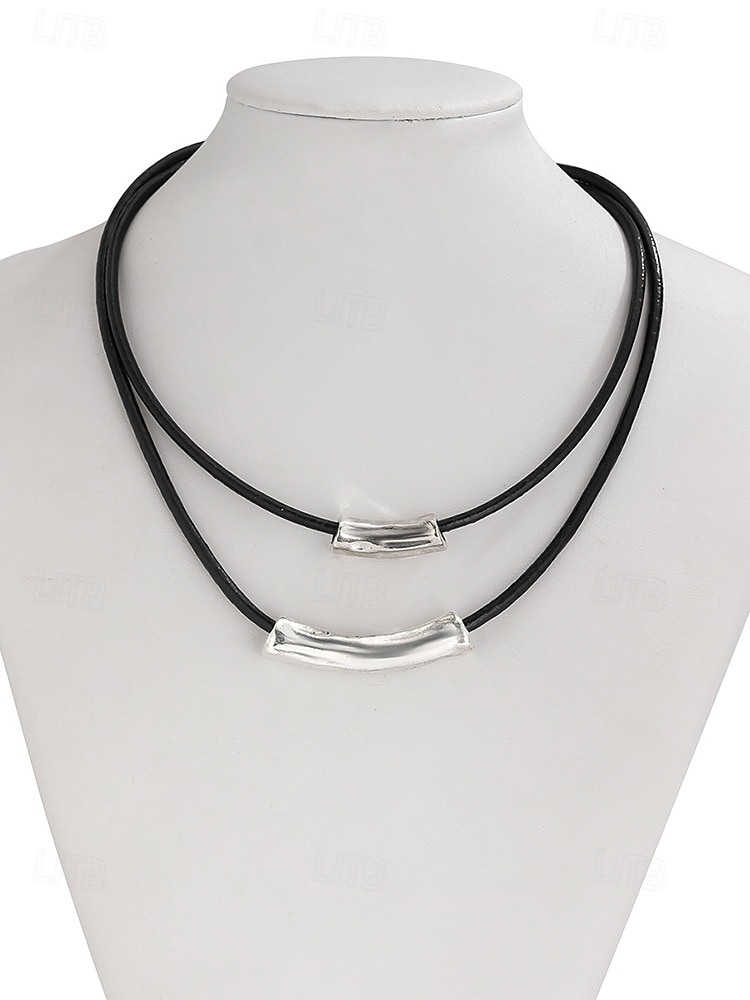 Women's Bohemian Alloy Necklace and Bracelet Set, Layered Statement Jewelry for Beach Vacation, Resort Wear, Casual Summer Outfits and Everyday Fashion 2026 - $11.99 –P3