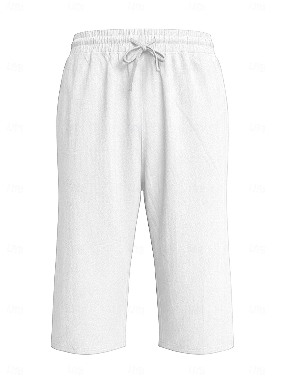 Bărbați Pantaloni scurți din in Pantaloni scurți de vară Pantaloni scurți de plajă Cordon Buzunar Talie elastică Culoare solida Confort Respirabil Lungime gambă Casual Zilnic Plajă Vacanță Modă Negru 2026 - $21.99 –P3