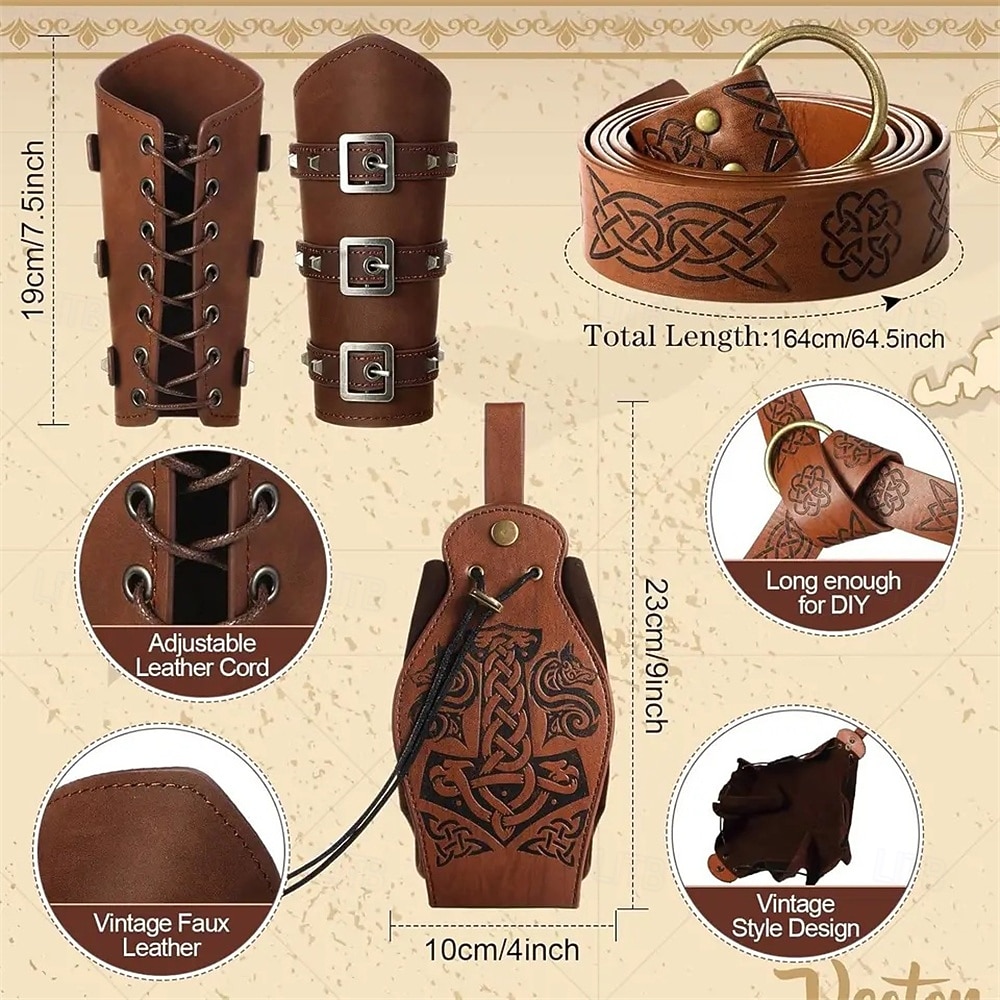 Medieval Renascentist extravagant Lungime scurtă Rochii Curea în Talie Șosete până la genunchi Mâneci Lungi Arcaș Cu Șiret Costume de fancy Pentru femei Fantezie Mascaradă Petrecere Târgul Renașterii 2026 - $59.99 –P8