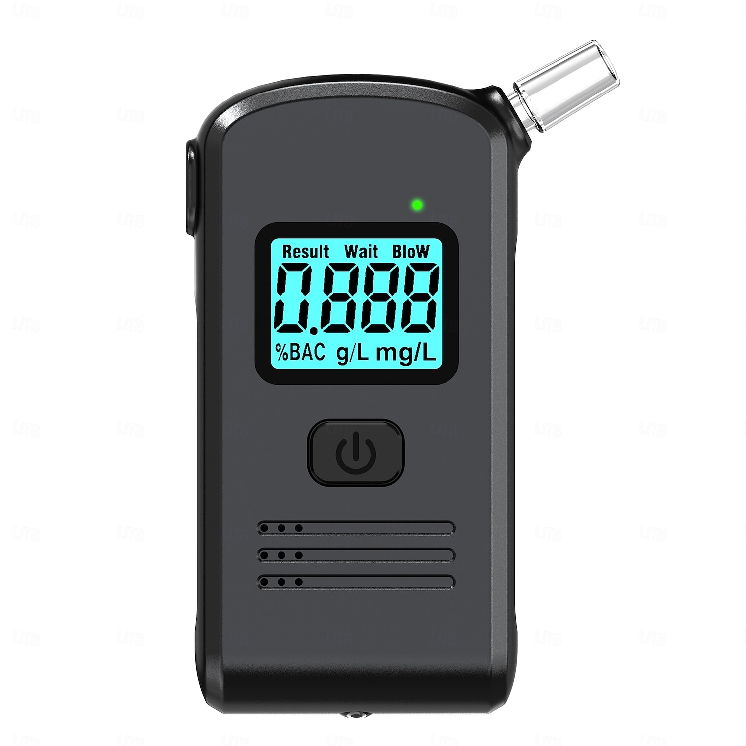 Etilometro digitale professionale portatile, tester di alcol ad alta precisione per uso personale, risultati accurati del tasso alcolemico con display LCD, 3 unità di misura %alcolemia g/l mg/l del 2026 a $29.99 –P2