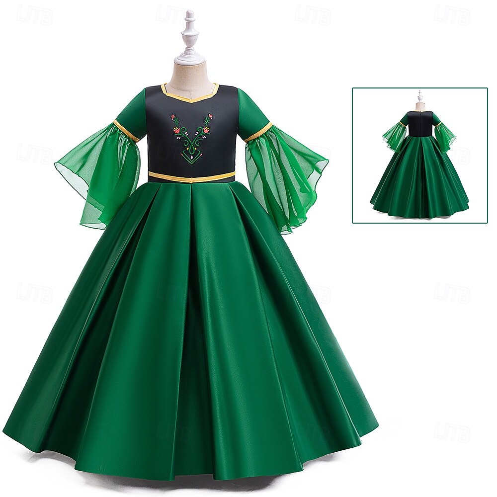 Monstrul Verde Prințesă Rochii Costum Cosplay Ținute Film Modă for Fete Pentru copii Mascaradă Zilnic Petrecere Comic Con 2026 - $38.99 –P2