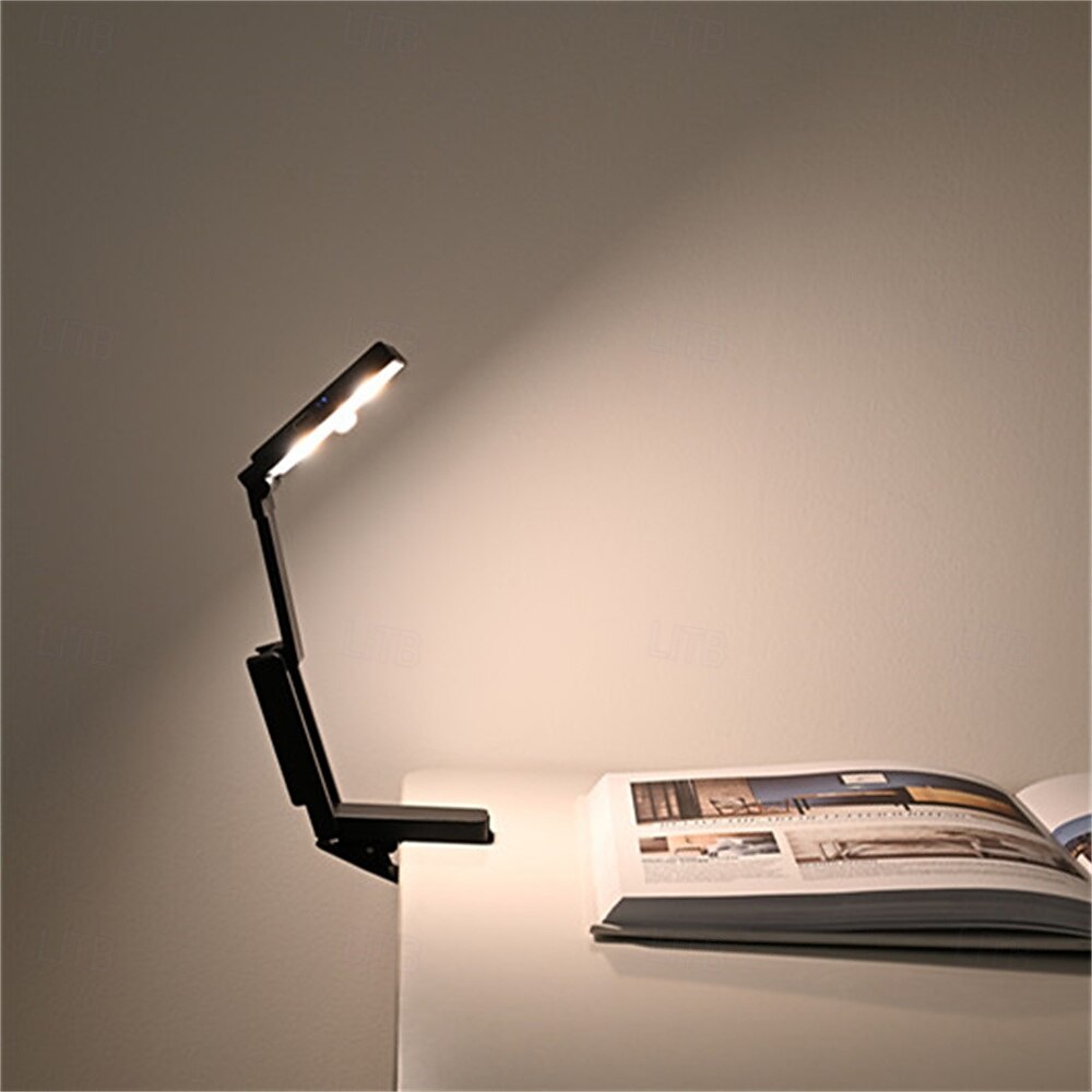 1 db 2 db hordozható összecsukható lámpa USB töltéssel, összecsukható LED asztali lámpa, energiatakarékos, újratölthető LED olvasólámpa 2026 - $17.49 –P7