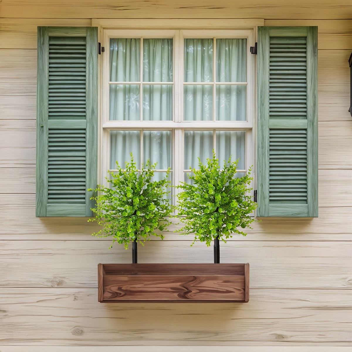Umělý eukalyptus, 20palcový umělý eukalyptus s bodcem do země, realistická zeleň pro interiér/exteriér domu, terasy, zahrady a dekorace na fotografování. 2026 - $26.99 –P7