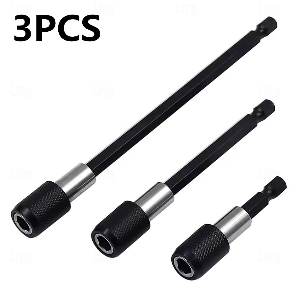 Magnetic Screwdriver Bits, 3Pcs Phillips PH2 Head with Magnetic Ring Screw Holder, 1/4 Inch Hex Shank Impact Ready Bits, Long Extension Screwdriver Bit for Drill, Woodworking and Professional Use 2026 - $14.99 –P9