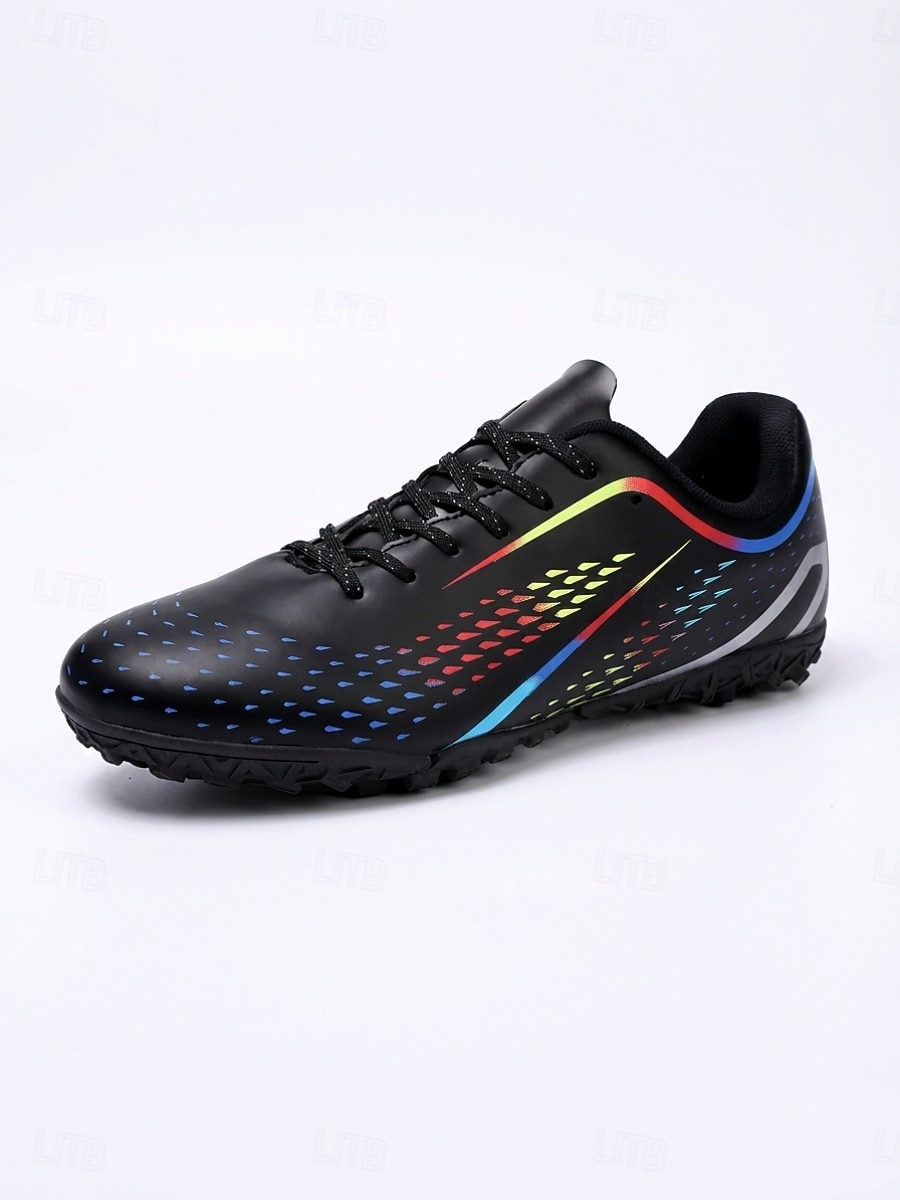 Scarpe da ginnastica sportive nere da uomo con dettagli a strisce arcobaleno, traspiranti, leggere, da corsa, calzature sportive alla moda per uomo, perfette per allenamento, camminate, palestra e abbigliamento casual. del 2026 a $34.99 –P5