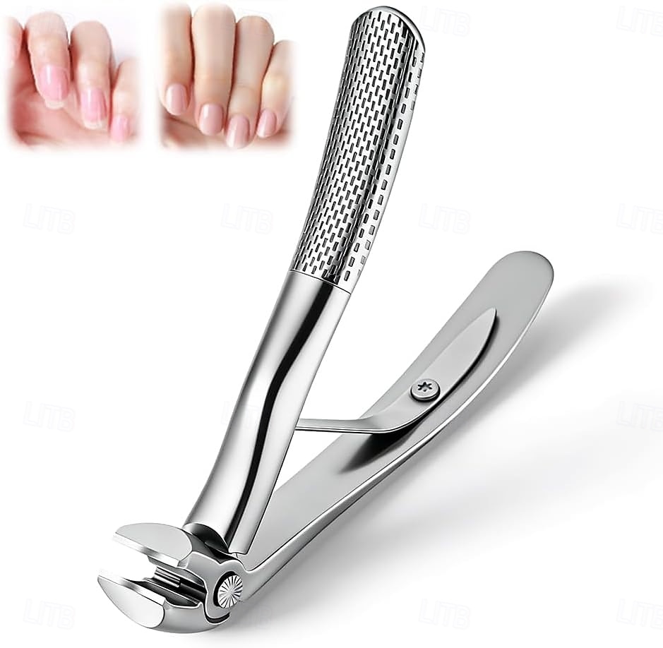 קוצץ ציפורניים לגיל הזהב, קוצץ ציפורניים עם ידית ארוכה וזוויתית נגד החלקה לציפורניים עבות, קוצץ ציפורניים עם לסת רחבה ותופס לציפורניים עבות 2026 - $13.99 –P2