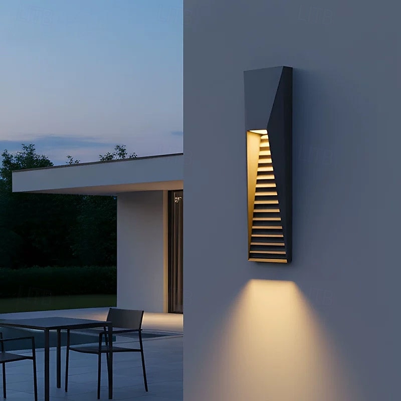 Outdoor Wall Sconce,IP65 Modern Exterior Lighting Fixture Waterproof,  LED Outdoor Porch Lights for House Garage Patio, Black 2026 - $221.59 –P1
