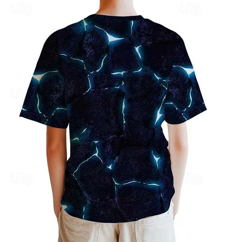 Jungen 3D Grafik Farbverläufe Lustiger Slang 67 T-Shirt Kurzarm 3D-Druck Sommer Frühling Sport Mode Streetwear Kinder 4-12 Jahre Rundhalsausschnitt Lässig Täglich Outdoor Normale Passform 2026 - $13.49 –P2