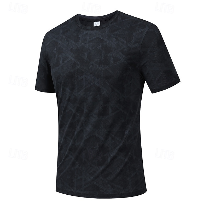 Ανδρικά Μονόχρωμο Tricou de Alergat Μπλούζα συμπίεσης Καλοκαίρι Άνοιξη Κοντομάνικο Γρήγορο Στέγνωμα Ελαφρύ Ύγρανση Γυμναστήριο προπόνηση Ενεργή εκπαίδευση Τρέξιμο Ασκηση Θαλασσί Μαύρο Ανοικτό Γκρίζο 2026 - $20.99 –P7