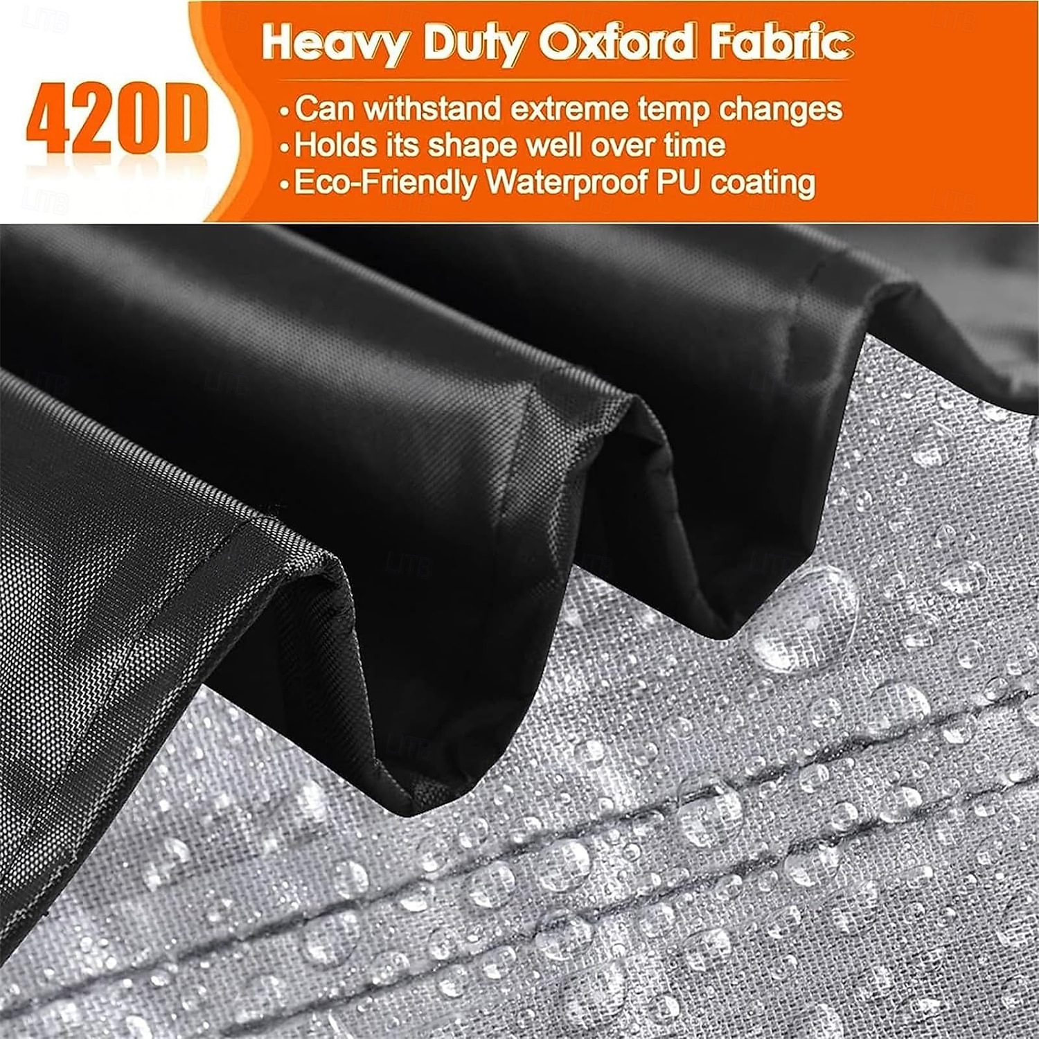 Funda para muebles de jardín, funda para sofá esquinero en forma de L, funda impermeable para sofá de ratán, para muebles de jardín, conjunto de asientos, sofá esquinero, conjunto de salón esquinero, 2026 - $34.99 –P6