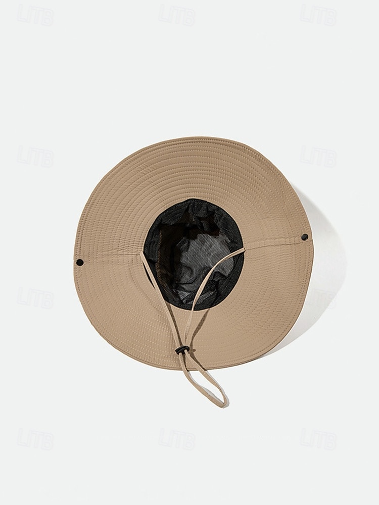Chapeau de soleil imperméable pour homme en polyester à large bord, pliable et multicolore, idéal pour la pêche, la randonnée, les vacances à la plage, le camping, le trekking et les voyages décontractés. de 2026 ? $14.99 –P9