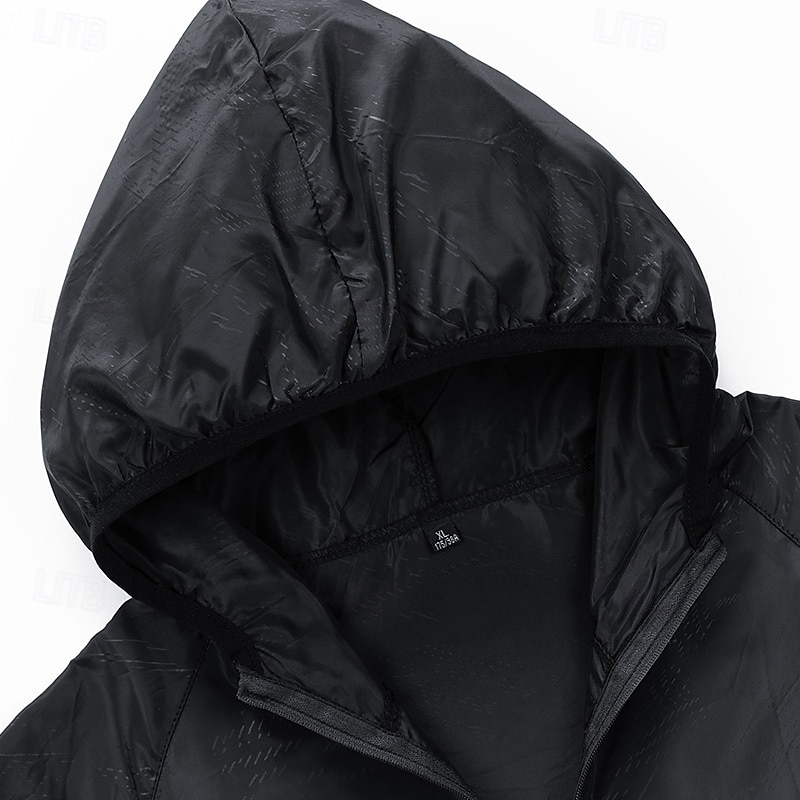 Men's Women's Unisex Hiking Jacket Hiking Windbreaker Spring & Summer Outdoor Sunscreen UPF50+ Quick Dry Lightweight Hoodie Raincoat Lightweight Jacket Blue White Gray 2026 - $18.49 –P7