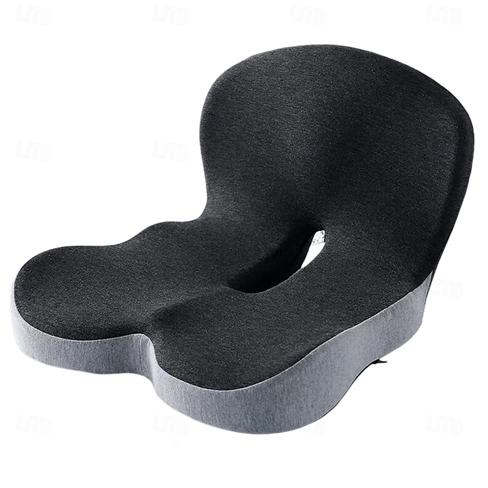 Ergonomic Memory Foam Seat Cushion - Orthopedic Chair Pad for Office Chair, Tailbone & Coccyx Pain Relief Seat Pillow for Car, Gaming Chair, Wheelchair, Breathable Cover, Non-Slip 2026 - $72.99 –P14