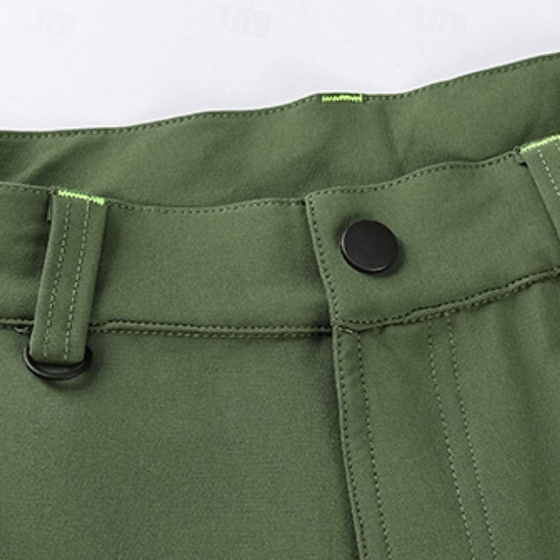 Herre Helfarge MTB-shorts Sykkelshorts Sykkel Shorts Løstsittende shorts Slimfit sport Hurtigtørkende Vanntett Glidelås Pustende Svart Militærgrønn Klær Sykkelklær 2026 - $35.99 –P8