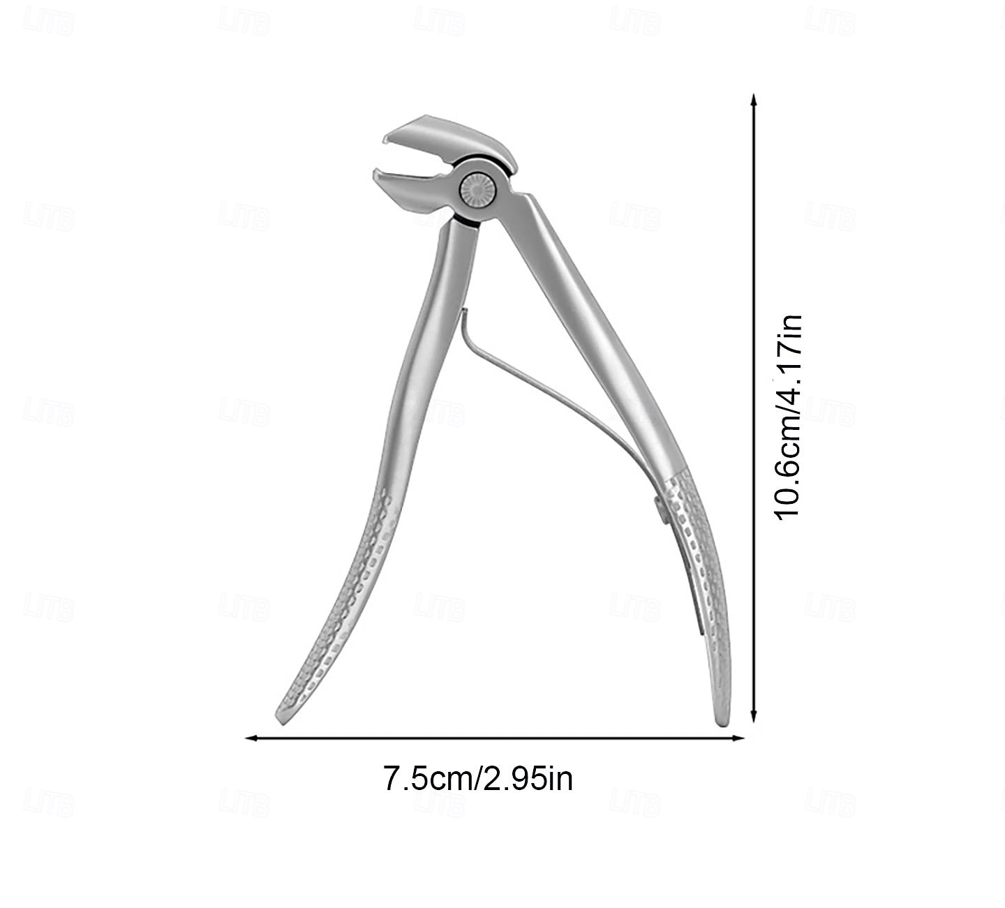 קוצץ ציפורניים לגיל הזהב, קוצץ ציפורניים עם ידית ארוכה וזוויתית נגד החלקה לציפורניים עבות, קוצץ ציפורניים עם לסת רחבה ותופס לציפורניים עבות 2026 - $13.99 –P11