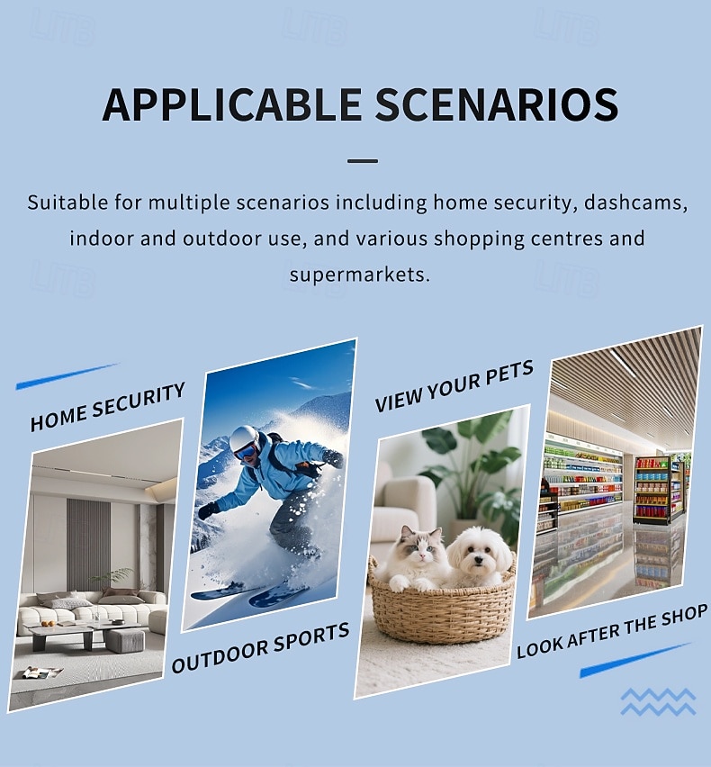 Mini wifi-beveiligingscamera, kleine draadloze verborgen camera voor huisbeveiliging, 1080p HD-babyfoon met nachtzicht &Bewegingsdetectie, draagbare minicamera met app-bediening voor baby- en 2026 - $37.99 –P8