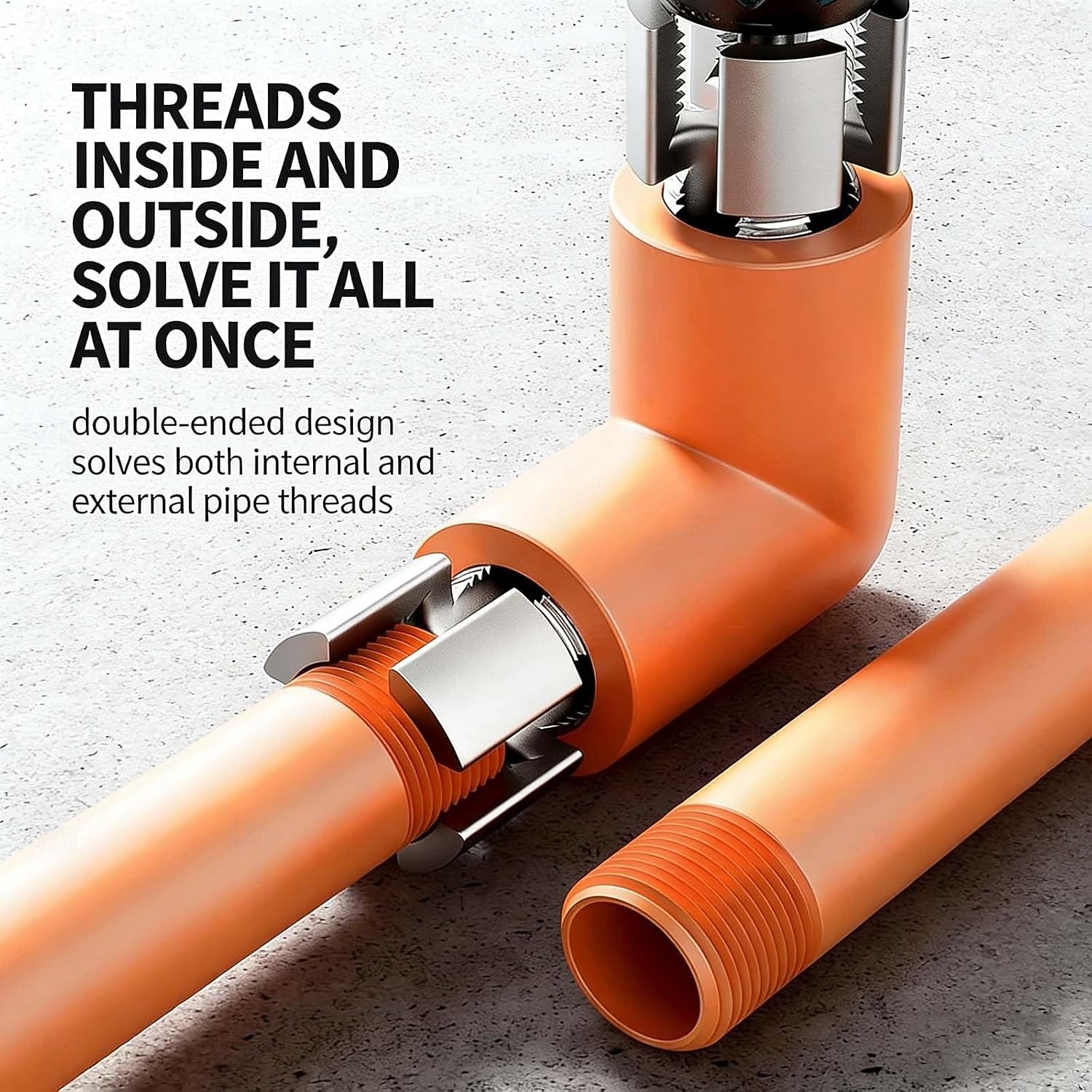 3PCS Broken Water Pipe Extractor, 1/2" 3/4" 1" Damaged Screw Remover Set with 1/4 Hex Shank, Universal Easy Out Plumbing Removal Tool for Faucet Valve, Heavy Duty Carbon Steel Pipe Extractor 2026 - $19.99 –P3