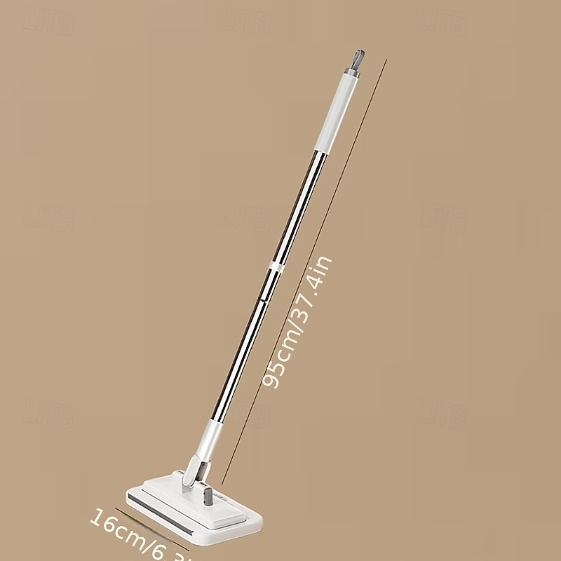 Esfregão descartável sem contato com 2 panos reutilizáveis, mini esfregão para limpeza a seco e úmida, esfregão plano com encaixe fácil para espaços pequenos, instalação em 1 segundo. de 2026 por $16.99 –P10