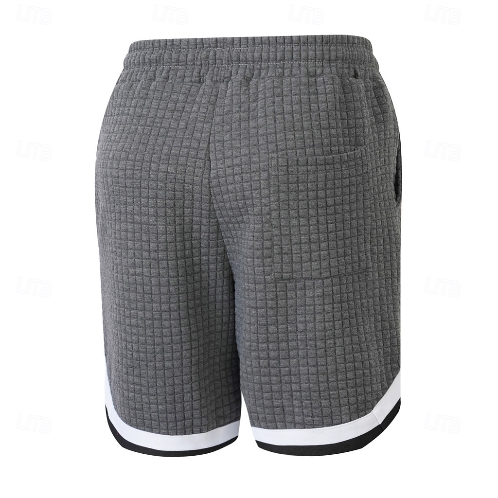 Per uomo Pantaloncini Waffle Shorts Pantaloncini Estivi Shorts da Spiaggia Pantaloncini casual Tasca Elastico in vita Blocco di colori Comodità Traspirante Lunghezza al ginocchio Casuale All'aperto del 2026 a $26.99 –P3