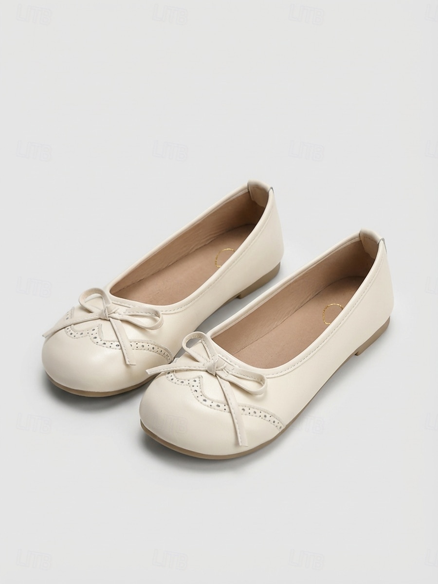 Women's Brown Wide-fit Bow Ballet Flats – Comfortable Soft Round-Toe Slip-On Shoes, Casual Faux Leather Non-Slip Flats for Cruise, Vacation & Everyday Wear 2026 - $24.99 –P3