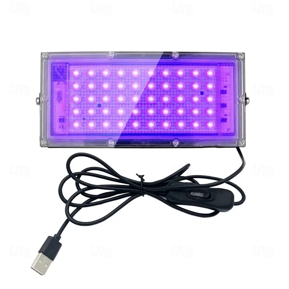 1 db 2 db usb lila fényű 395nm 405nm UV-kötő lámpa fluoreszkáló detektor lámpa árnyékmentes ragasztókötő lámpa zöld olaj gyantakötő 2026 - $16.49 –P2