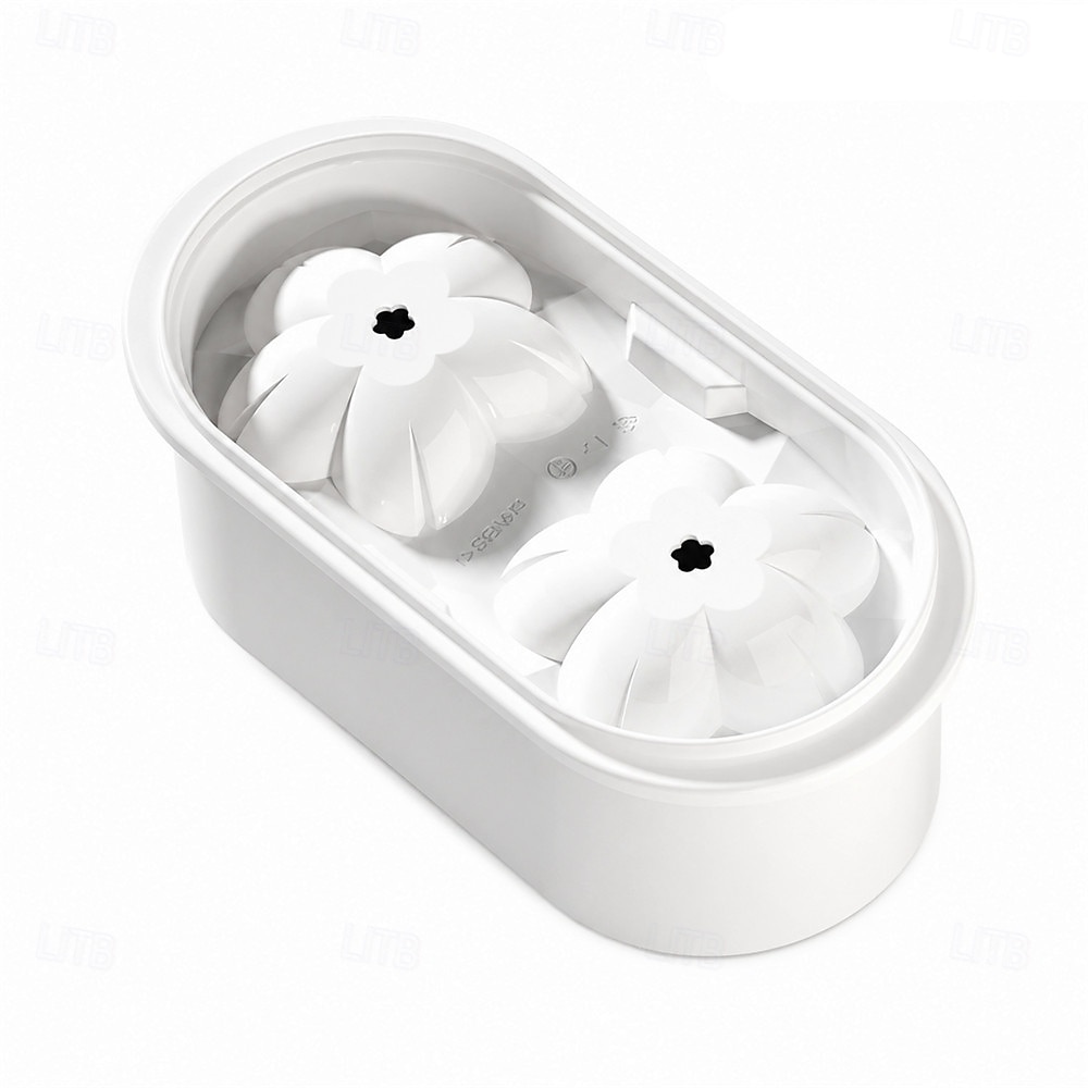 Stampo per ghiaccio 3D a forma di fiori di ciliegio, vassoio per ghiaccio in silicone a forma di fiori di ciliegio, stampo per cubetti di ghiaccio per whisky, vassoi per cubetti di ghiaccio per il del 2026 a $9.99 –P3