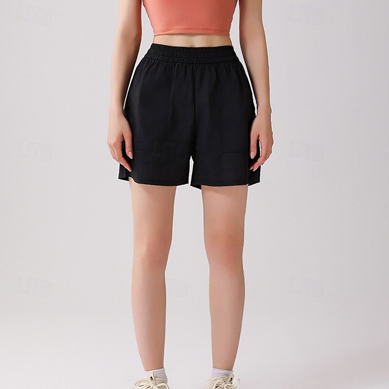 Per donna Shorts da corsa Shorts Sportivi Tasche Pantaloncini Casuale Quotidiano All'aperto Estate Primavera Asciugatura Rapida Leggero Traspirante Allenamento in Palestra Tennis Golf Vestibilit del 2026 a $19.99 –P4