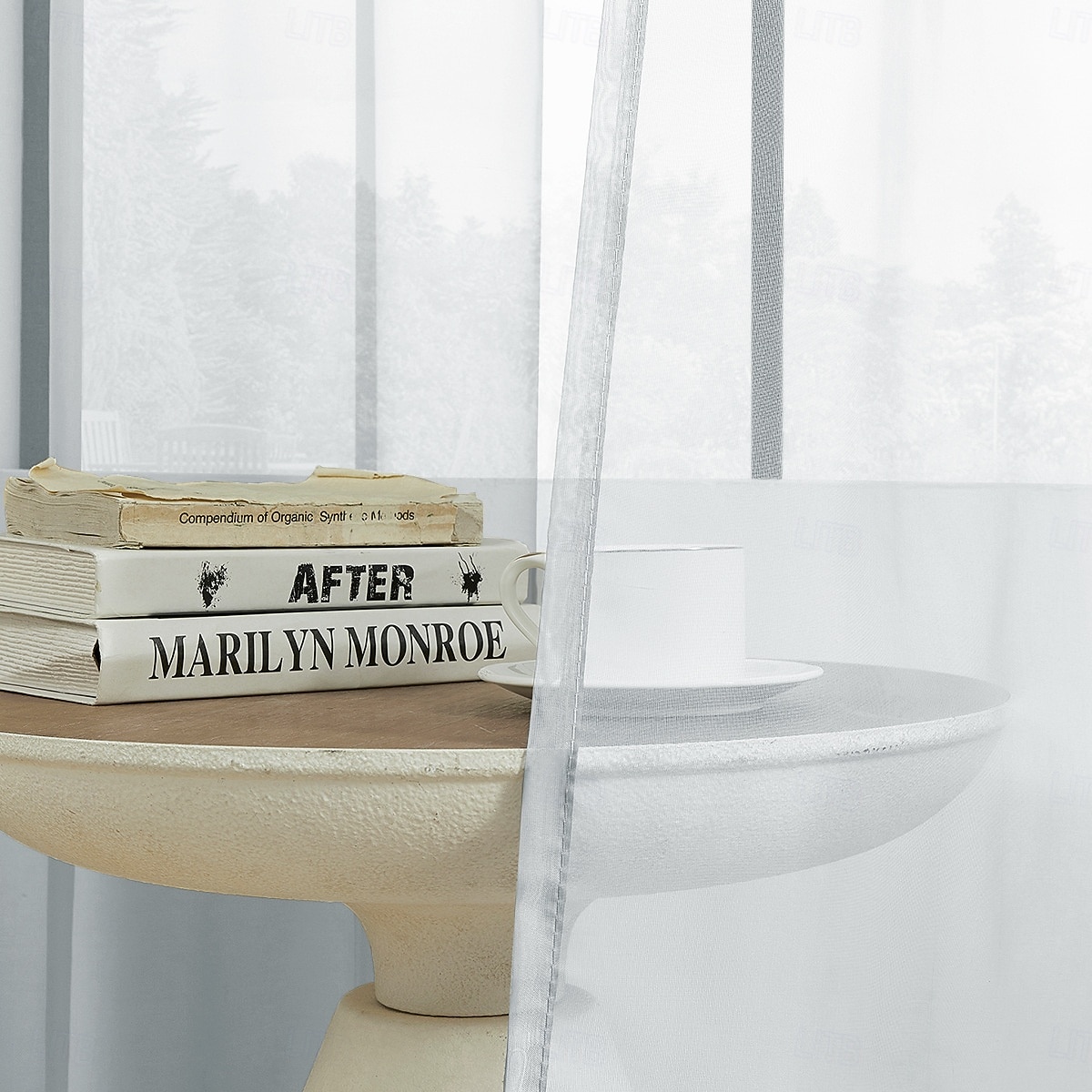 Panneau de rideau imperméable d'extérieur bleu, rideau à œillets pour pergola, gazebo, porche, balcon, cabane de jardin, résistant aux intempéries de 2026 ? $18.99 –P5