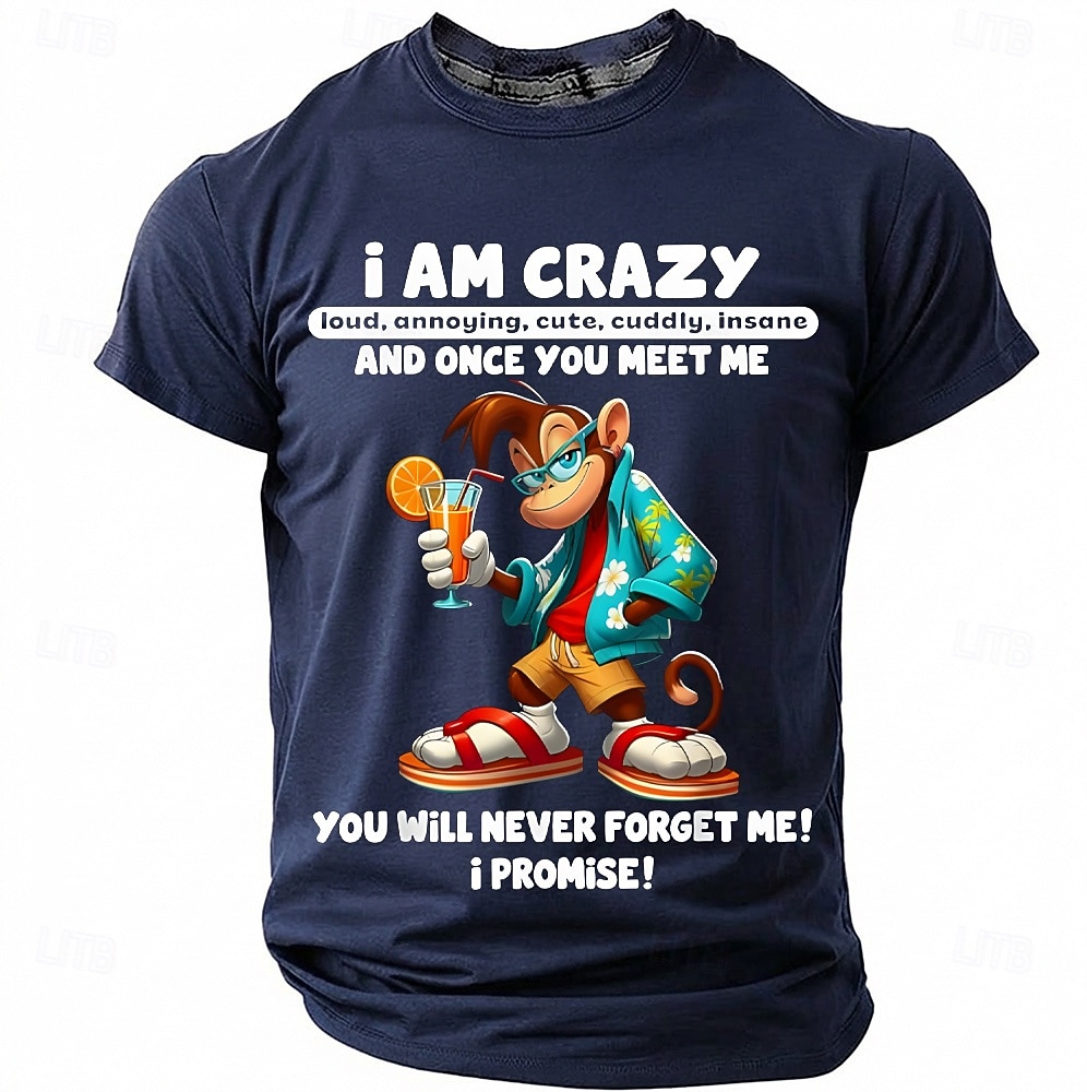 Męskie Śmieszne Podkoszulek Krótki rękaw Podkoszulek Druk 3D Półgolf Koszula Moda Designerskie Prosty Codzienny Impreza Ulica Czerwony Lato Wiosna Odzież S M L XL XXL XXXL 2026 - $18.99 –P4