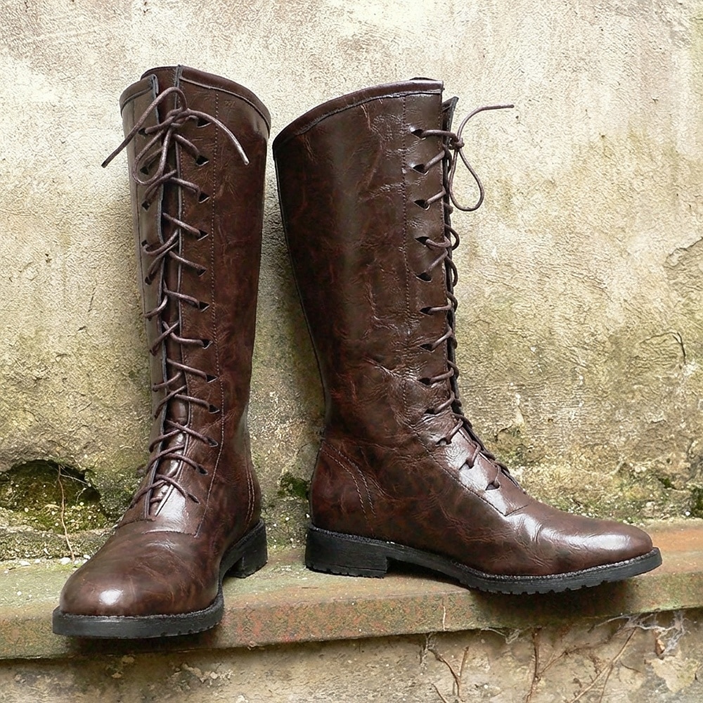 ימי הביניים רנסנס נעליים תחפושות בגדי ריקוד גברים יוניסקס פיראט סטימפאנק נשף מסכות מסיבה\אירוע ערב LARP רן פייר מבוגרים נעליים 2026 - $29.49 –P1