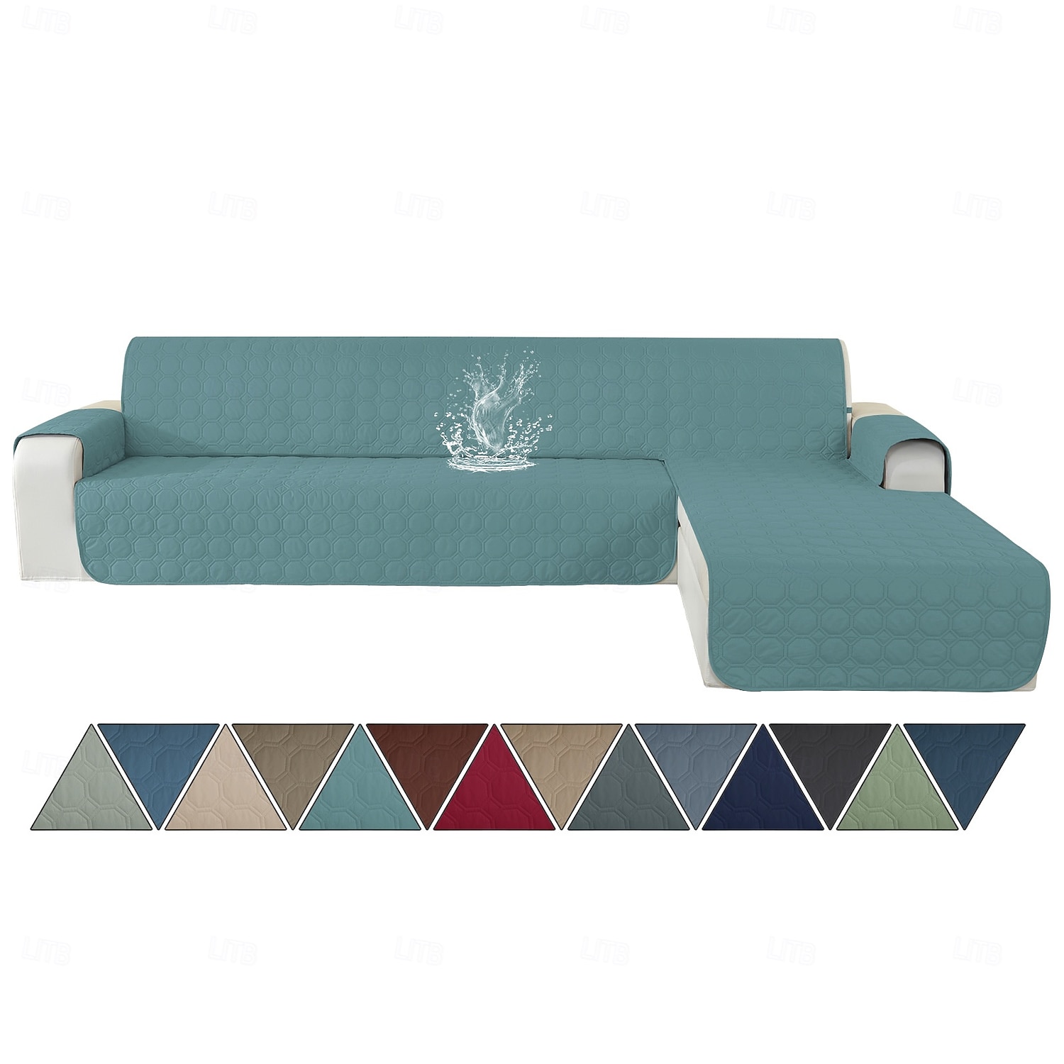 vedenpitävä lemmikkisohvamatto, koko vuoden liukumaton lepotuolin päällinen, moderni minimalistinen sohvansuoja koirille ja kissoille 2026 - $75.99 –P20