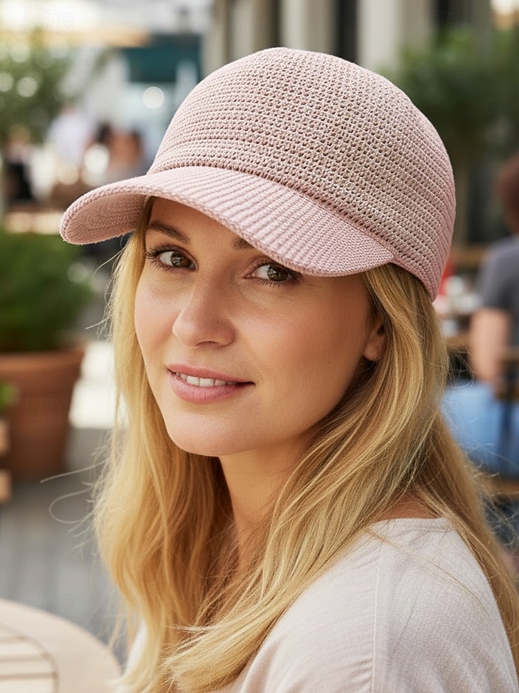 Chapéu feminino boêmio em poliéster trançado, diversas cores, leve e com proteção solar, ideal para férias na praia, lazer ao ar livre e uso casual diário. de 2026 por $11.99 –P2