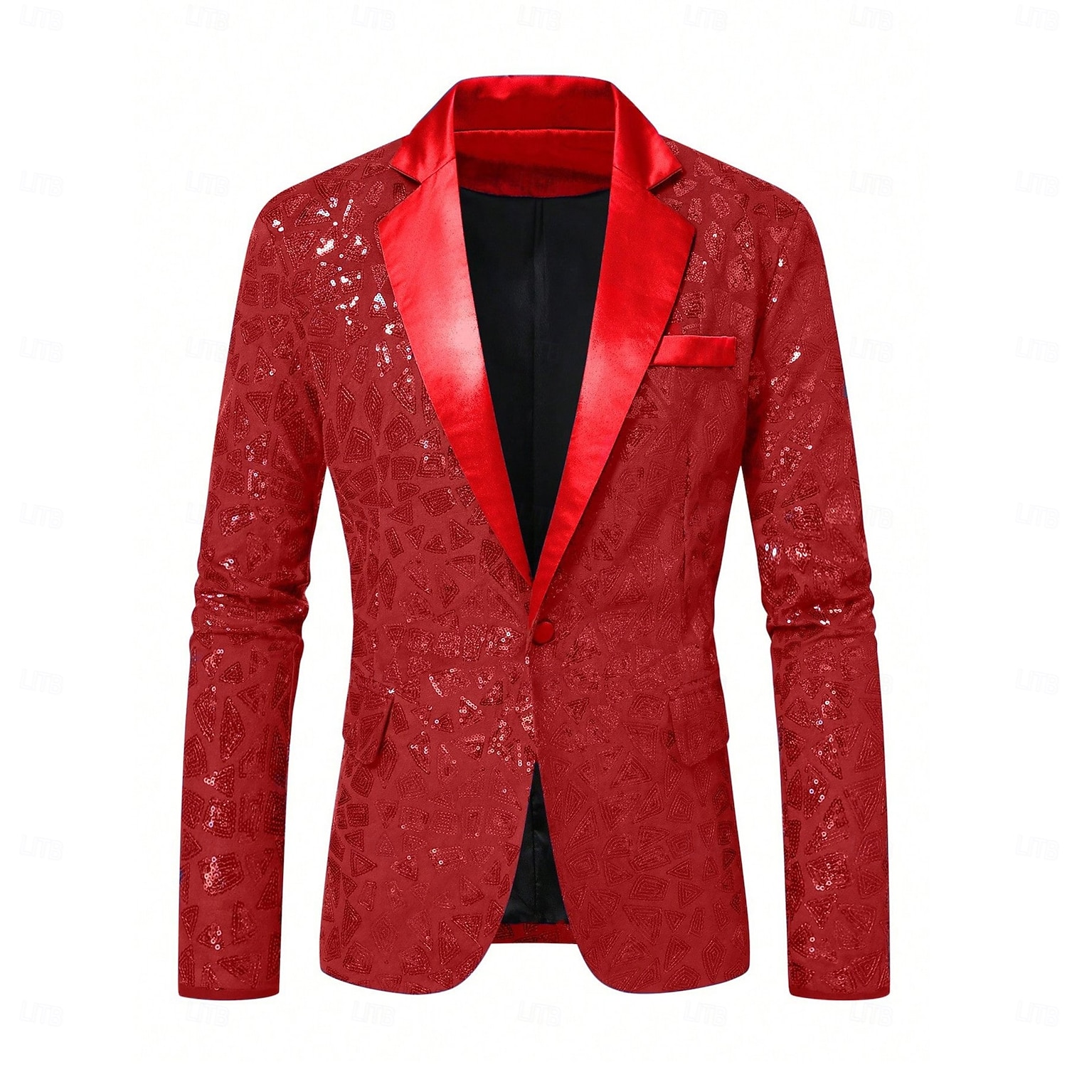 Retro Vintage Discoteca Anos 80 Jaqueta Smoking Manga Comprida Discoteca Paetês Fantasia Homens Carnaval Baile de Máscaras Festa Festas & Noite Bagels Adulto Smoking de 2026 por $71.99 –P1