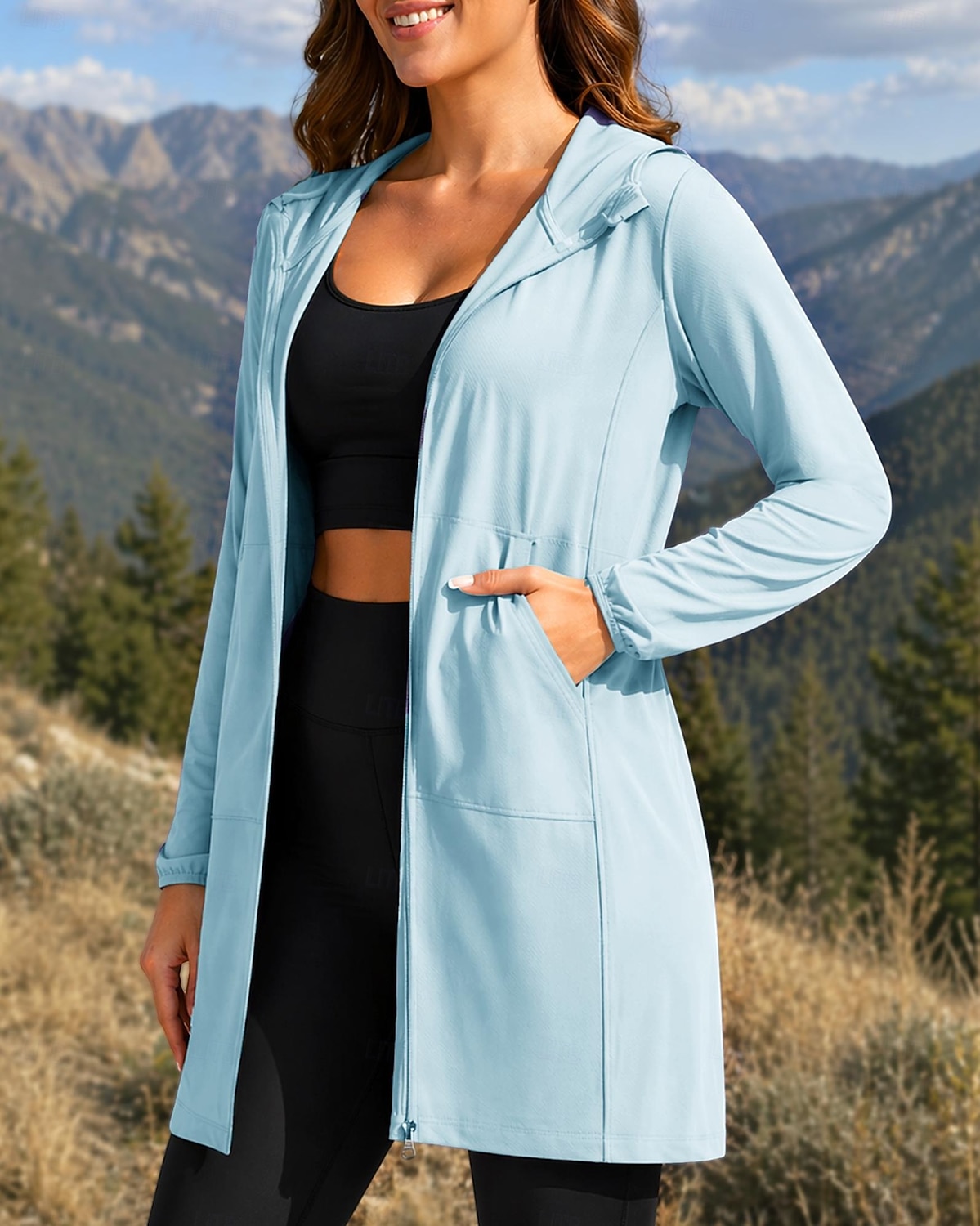 Mulheres Jaqueta Corta-Vento Jaqueta Softshell Jaqueta de Trilha Ao ar livre Proteção Solar Secagem Rápida Leve Respirável Roupas de caminhada Roupas de caminhada Verão Primavera Jaqueta Alpinismo de 2026 por $28.99 –P8