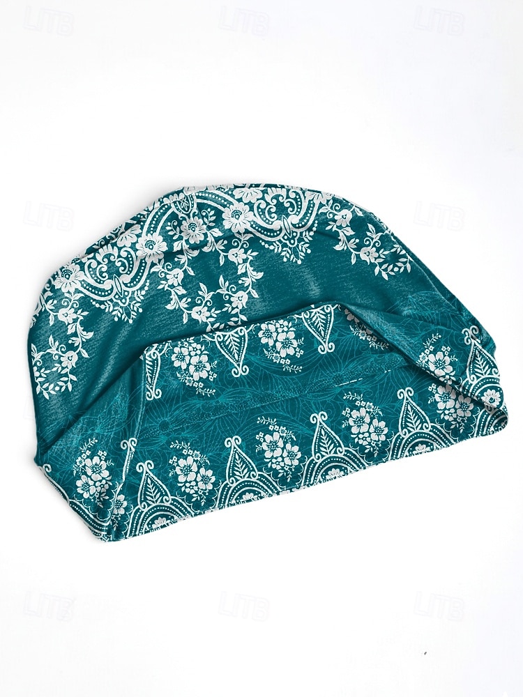 Women's Bohemian Soft Lightweight Polyester Hat Headscarf Neck Gaiter, Multi-Color Ethnic Print Hair Wrap and Tube Scarf for Beach Vacation Travel and Everyday Casual Wear 2026 - $11.99 –P8