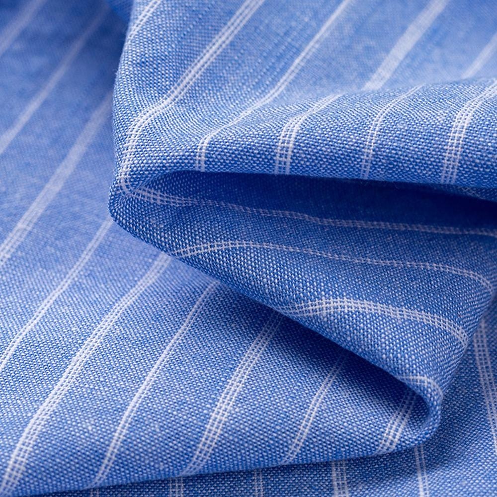 Per uomo Camicia Camicia di lino Camicia elegante Camicia button-down Blocco di colori Quotidiano Affari Blu Blu chiaro Bianco Rosso Manica Lunga Collo ripiegato Tutte le stagioni Abbigliamento del 2026 a $37.99 –P3