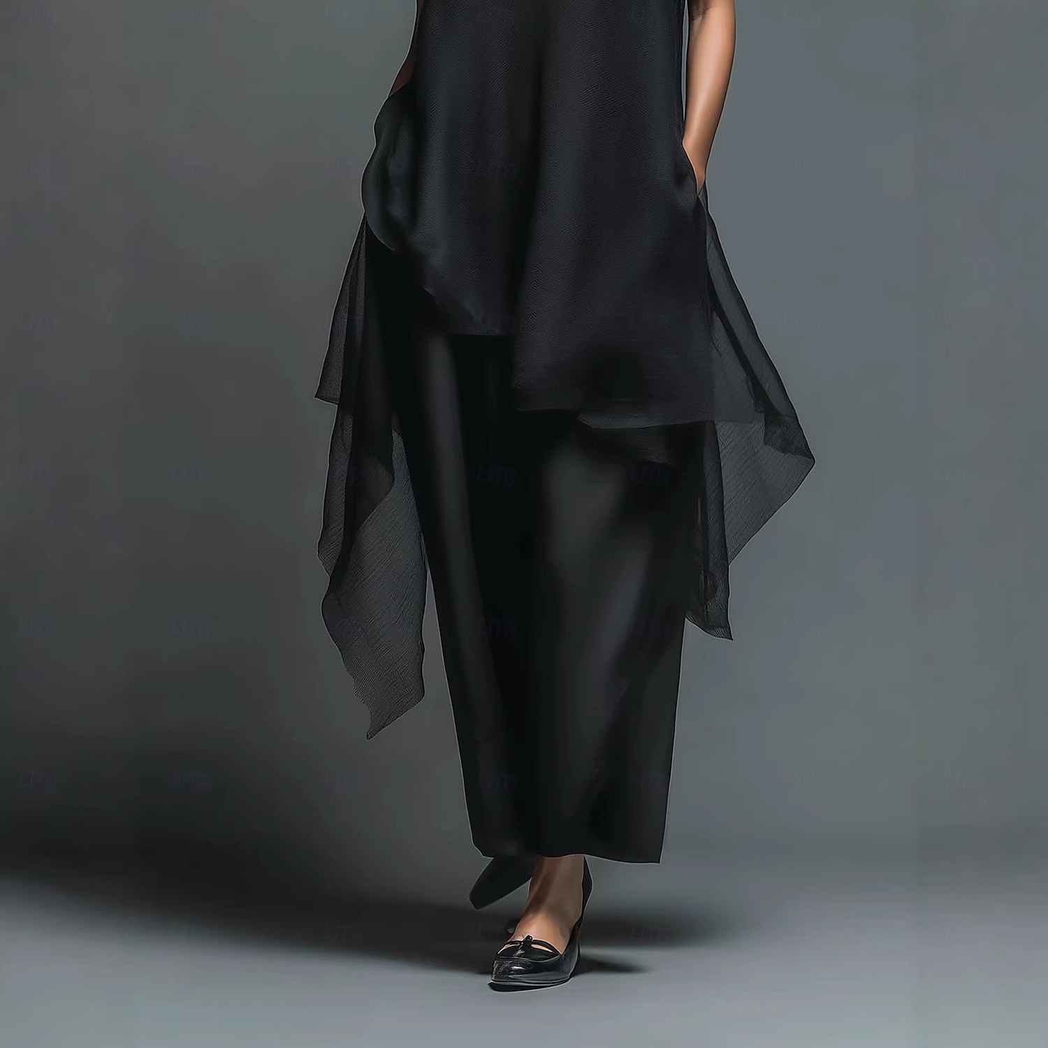 Mujer Vestido Midi Vestido de raso Vestido de Fiesta Vestido Cóctel Vestido Invitada Boda Elegante Moda Moderno Playa Fiesta de Noche Fiesta Holgado Plano Sin Mangas Cuello Barco Correas Cuello Alto 2026 - $34.99 –P3